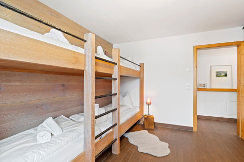 Schlafzimmer 1 mit zwei Stockbetten