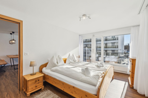 Schlafzimmer 1 mit Doppelzimmer