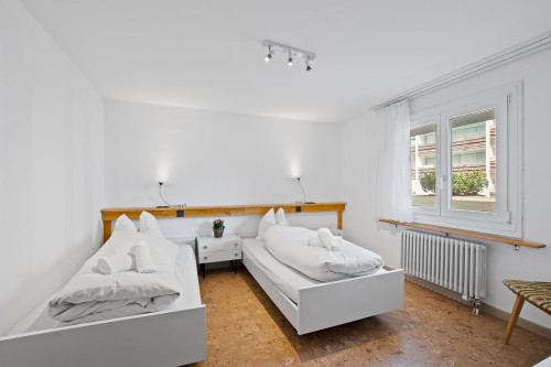Schlafzimmer 2 mit Einzelbetten
