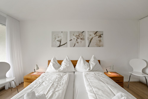 Schlafzimmer 1 mit Doppelbett